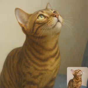 Realistic Digital Pet Portrait