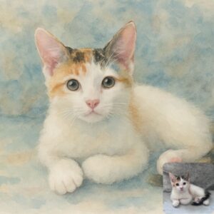 Watercolor Pet Portrait